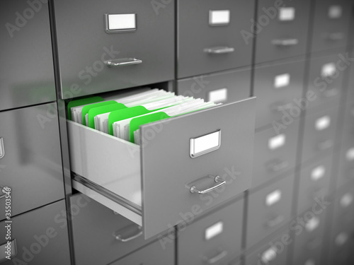 Foto Filing cabinet