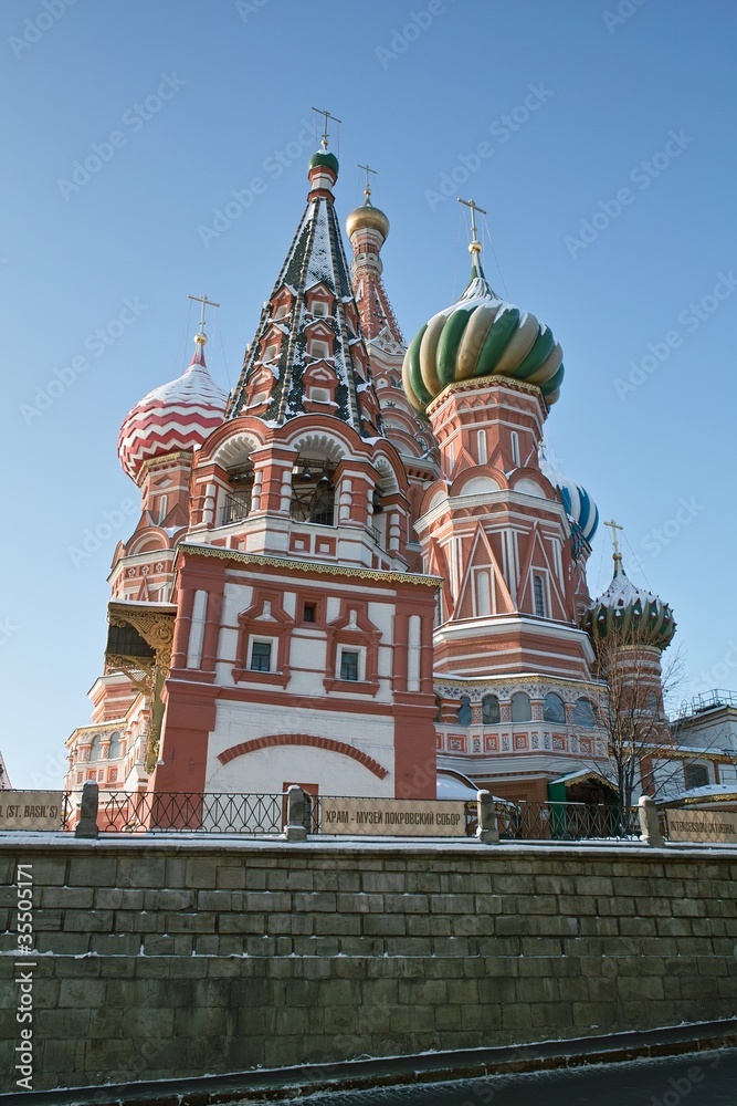 Fototapeta premium St. Basil's Cathedral, Moscow, Russia