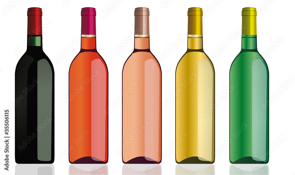 bouteille x 4