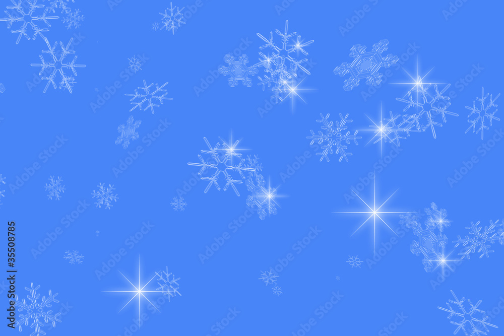 雪の結晶のイメージ 雪の結晶のイメージ