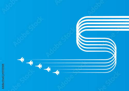airplane in sky