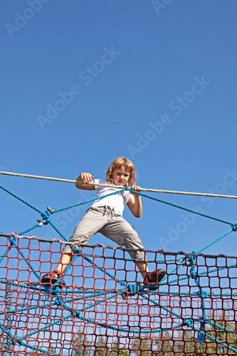 Obraz na płótnie Fun on the ropes