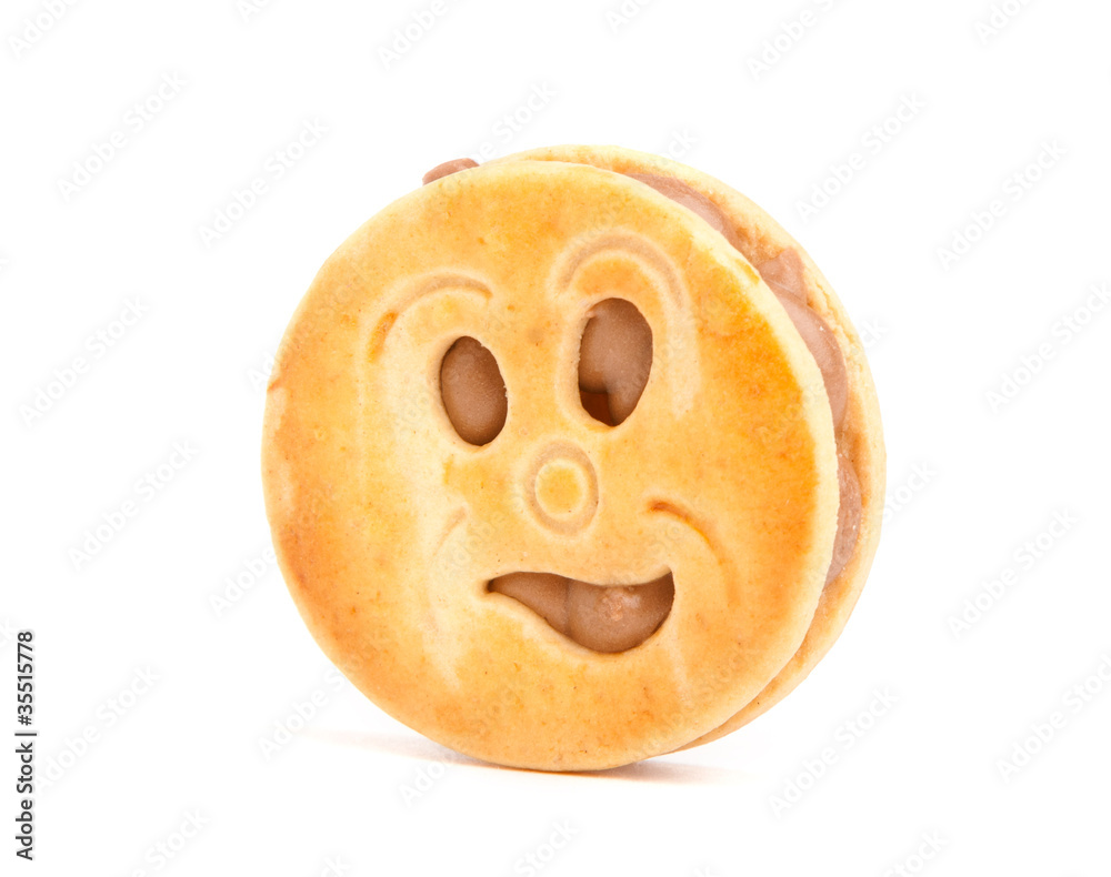 Smiling cookie Smiling cookie
