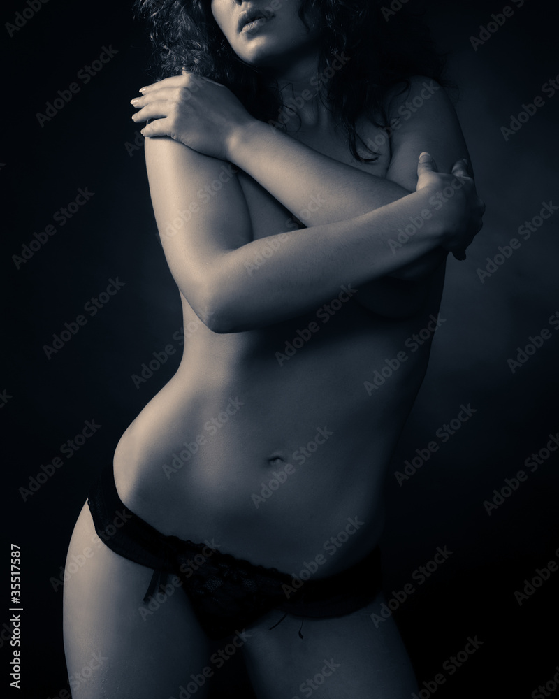 Naklejka premium Sexy Frauen Köper