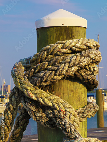 Line on piling HDR,