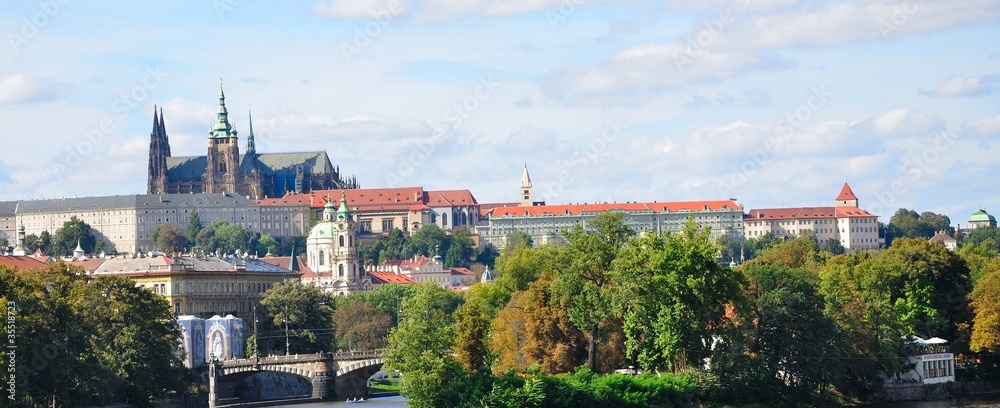 Panorama of Prague Castle
