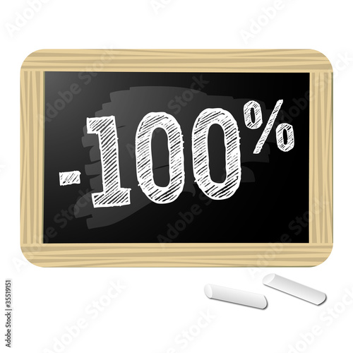 Ardoise promotions -100%