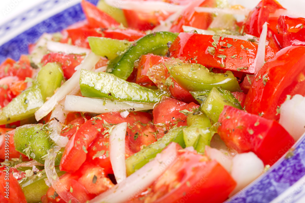 fresh ready made Portuguese salad fresh ready made Portuguese salad