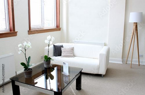 Fresh and Bright Waiting Room