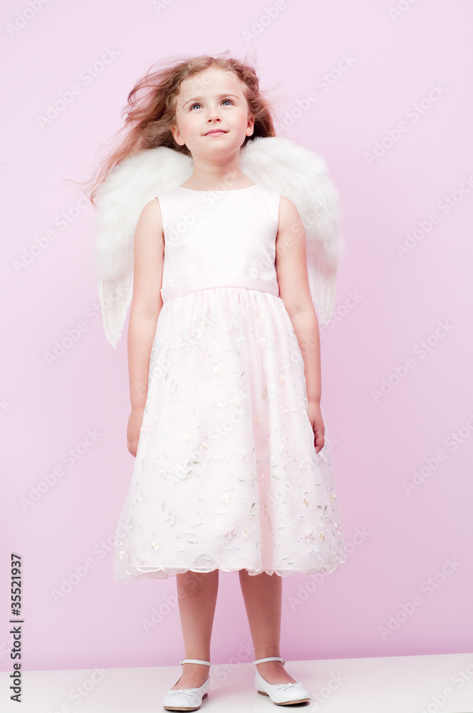 Portrait of little Angel Portrait of little Angel