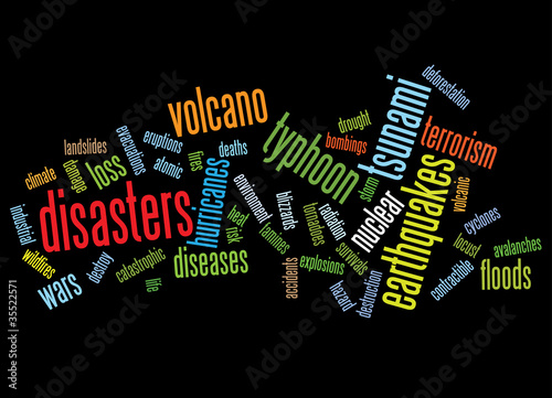disasters background