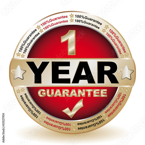 1 YEAR GUARANTEE ICON