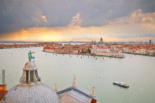 Venice from campanile of San Giorgio Maggiore photo