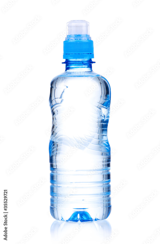 Naklejka premium Bottled water
