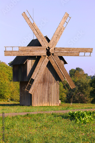 Old Windmill in Chernivtci, Ukraine