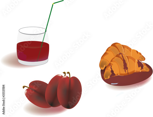 cornetto alla  marmellata