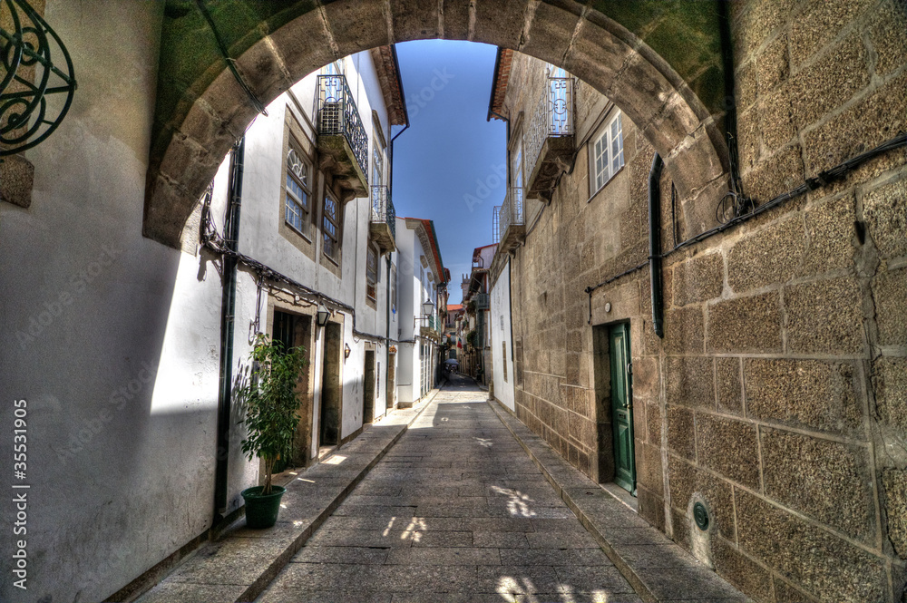 Guimarães Street, Portugal