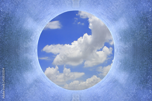 blue, cloud