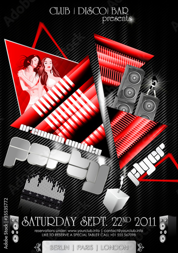 Flyer Abstrakt