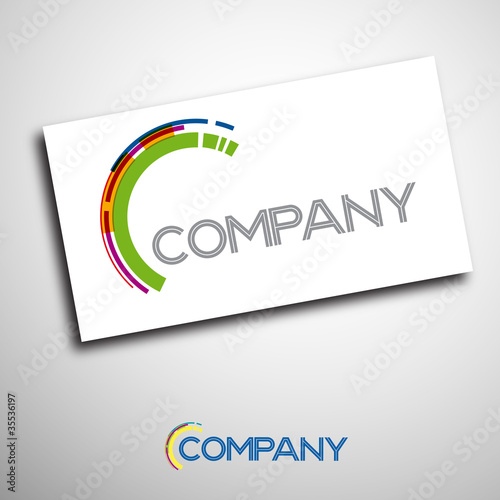 Logo enterprise business # Vector