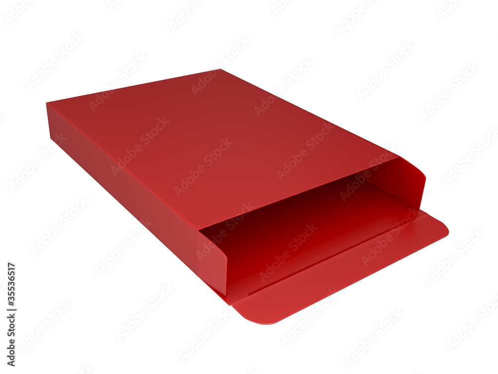 Open cardboard box Open cardboard box