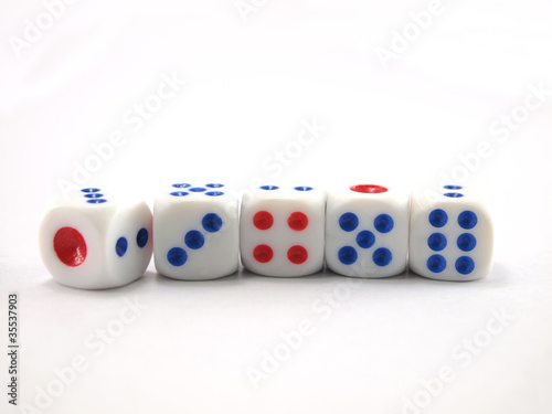 Sequence number of the dice