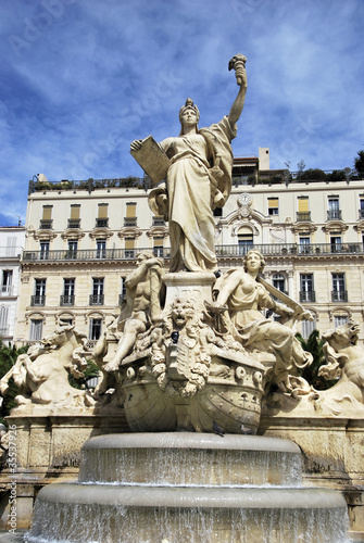 Statue in Liberty Square