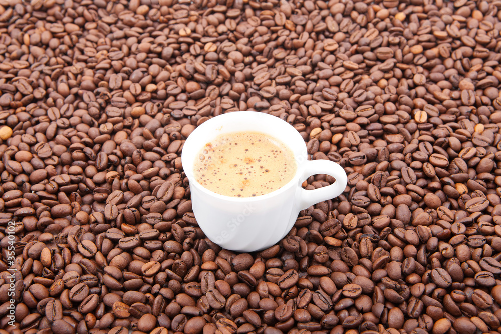 Cup of fresh coffee Cup of fresh coffee