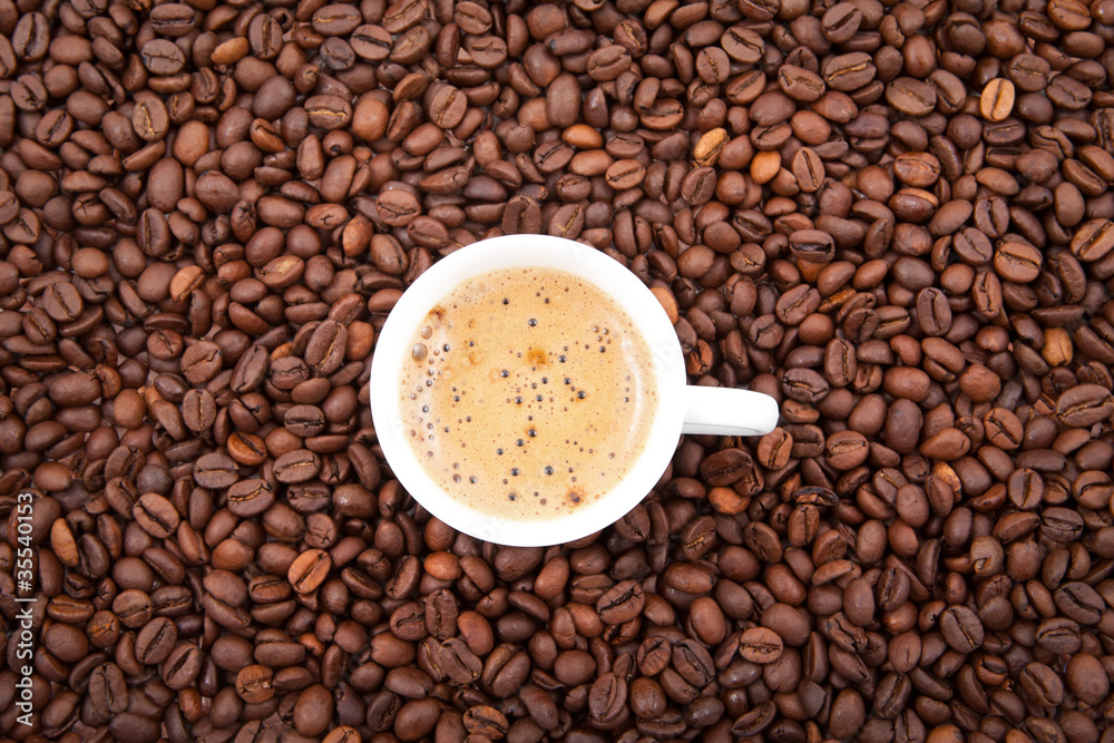 Cup of fresh coffee Cup of fresh coffee