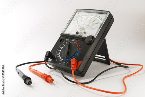 Analog Multimeter. photo