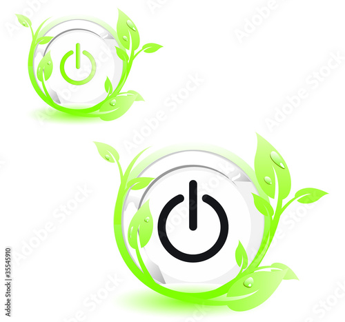Bouton energie propre