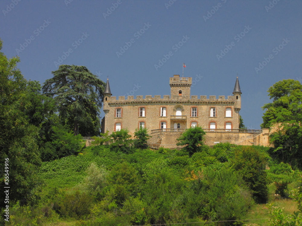 Château de Taste ; Sainte-Croix-du-Mont ; Gironde ; Aquitaine