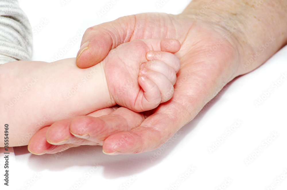 baby hand baby hand