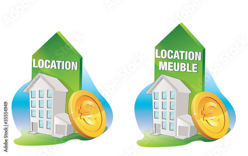 Location d'appartement meublé
