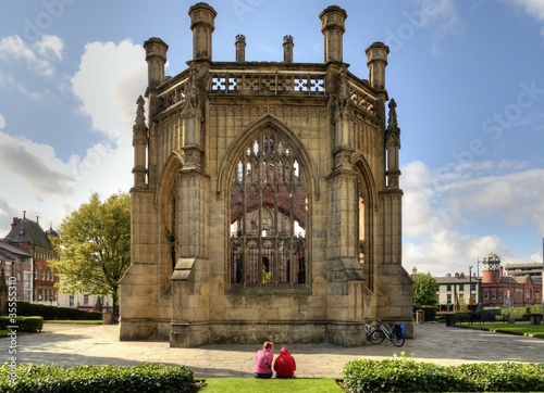 St Luke's Church, Liverpool, England photo