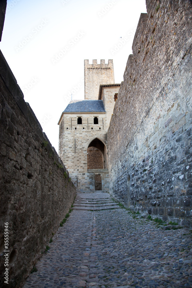 Calles empedradas de Carcassonne