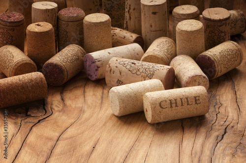 used wine corks