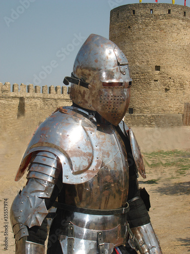 Medieval Knight.Portrait 2.