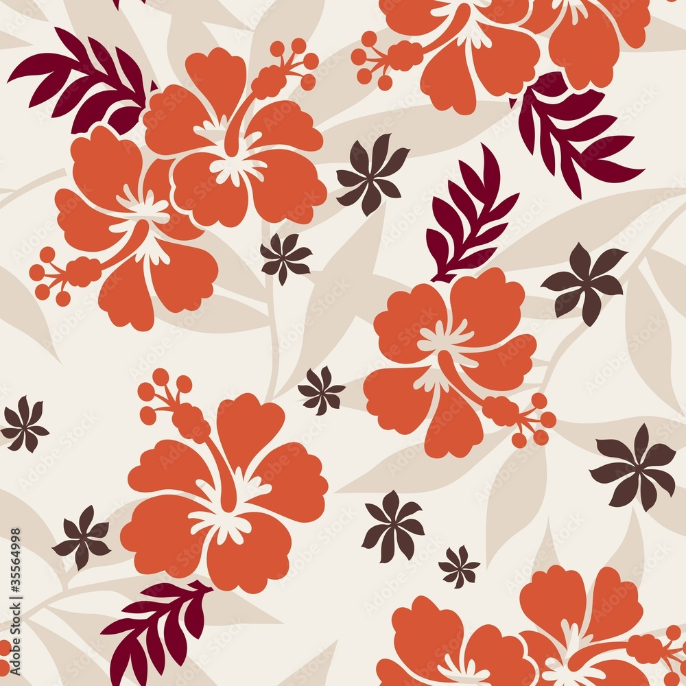 Hibiscus Pattern Hibiscus Pattern