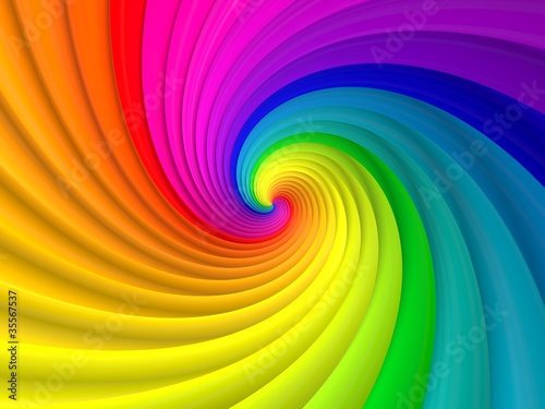 colorfull spiral