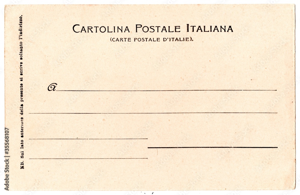 Cartolina Postale Italiana1