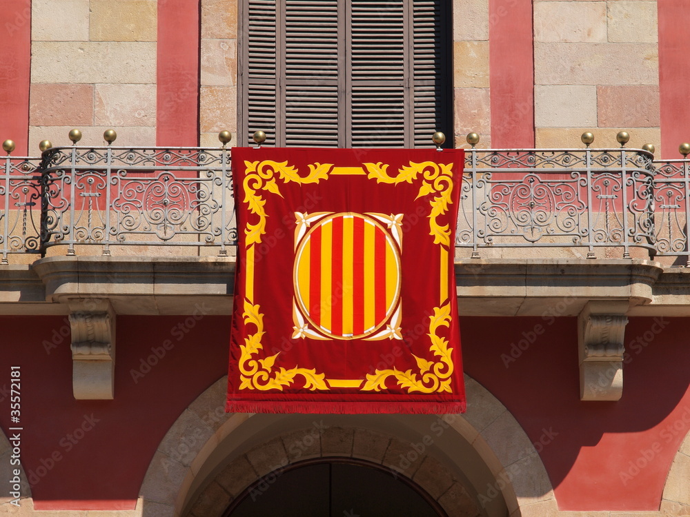 Obraz premium Catalonia banner.