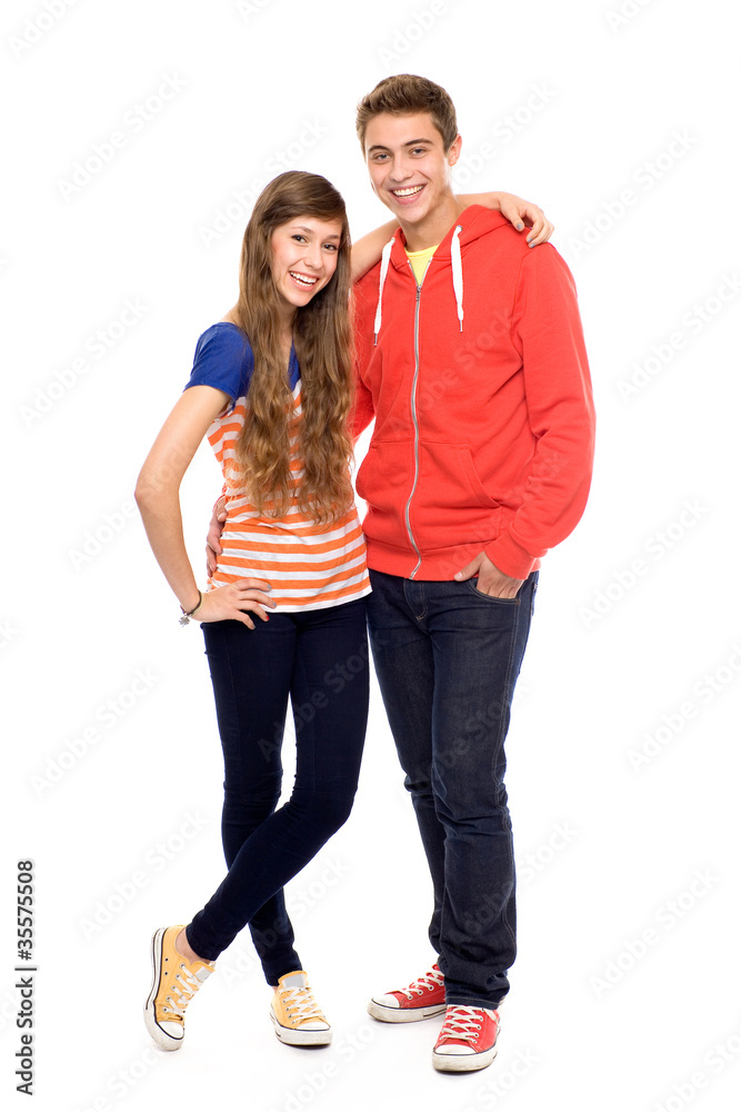 Happy young couple Happy young couple