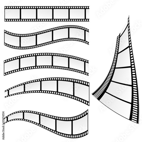 film strip vector illustration