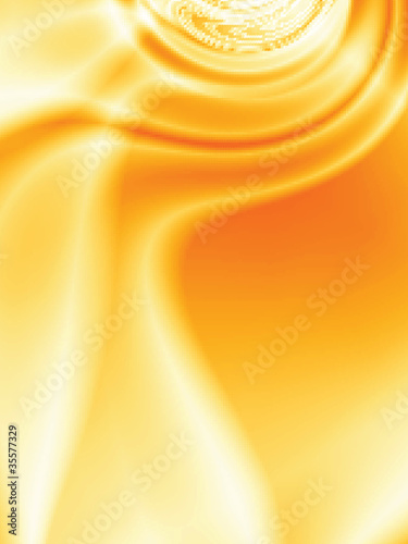 Abstract design orange silky background