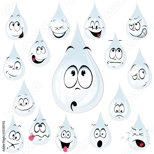 milk drop make pull faces