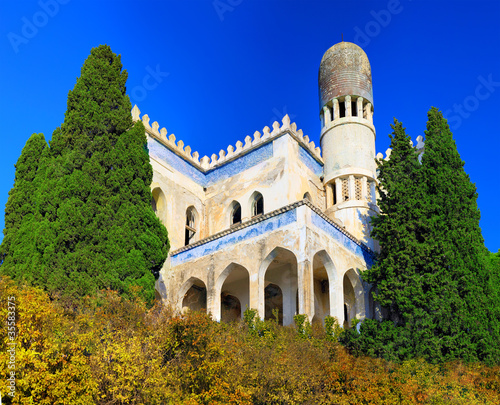Ruins of Mosque in Semeiz, Crimea photo