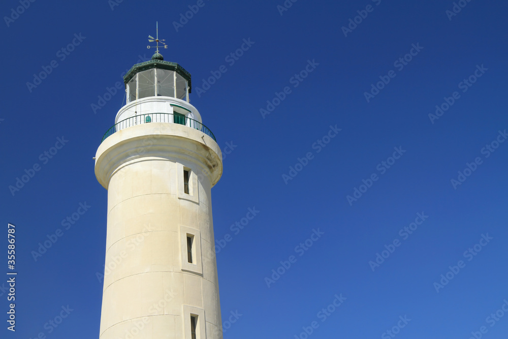 Lighthouse , the landmark of the city Alexandroupolis , Greece