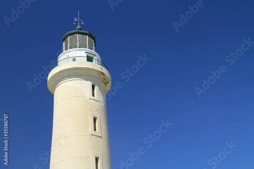 Lighthouse , the landmark of the city Alexandroupolis , Greece