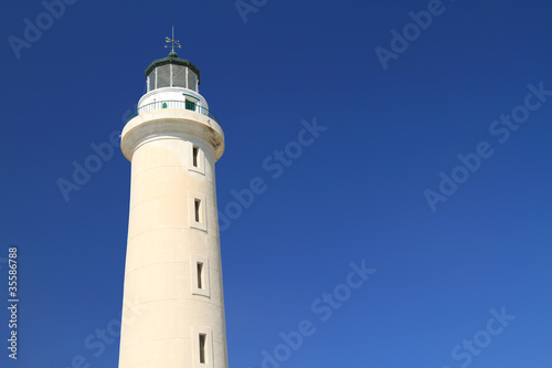 Lighthouse , the landmark of the city Alexandroupolis , Greece